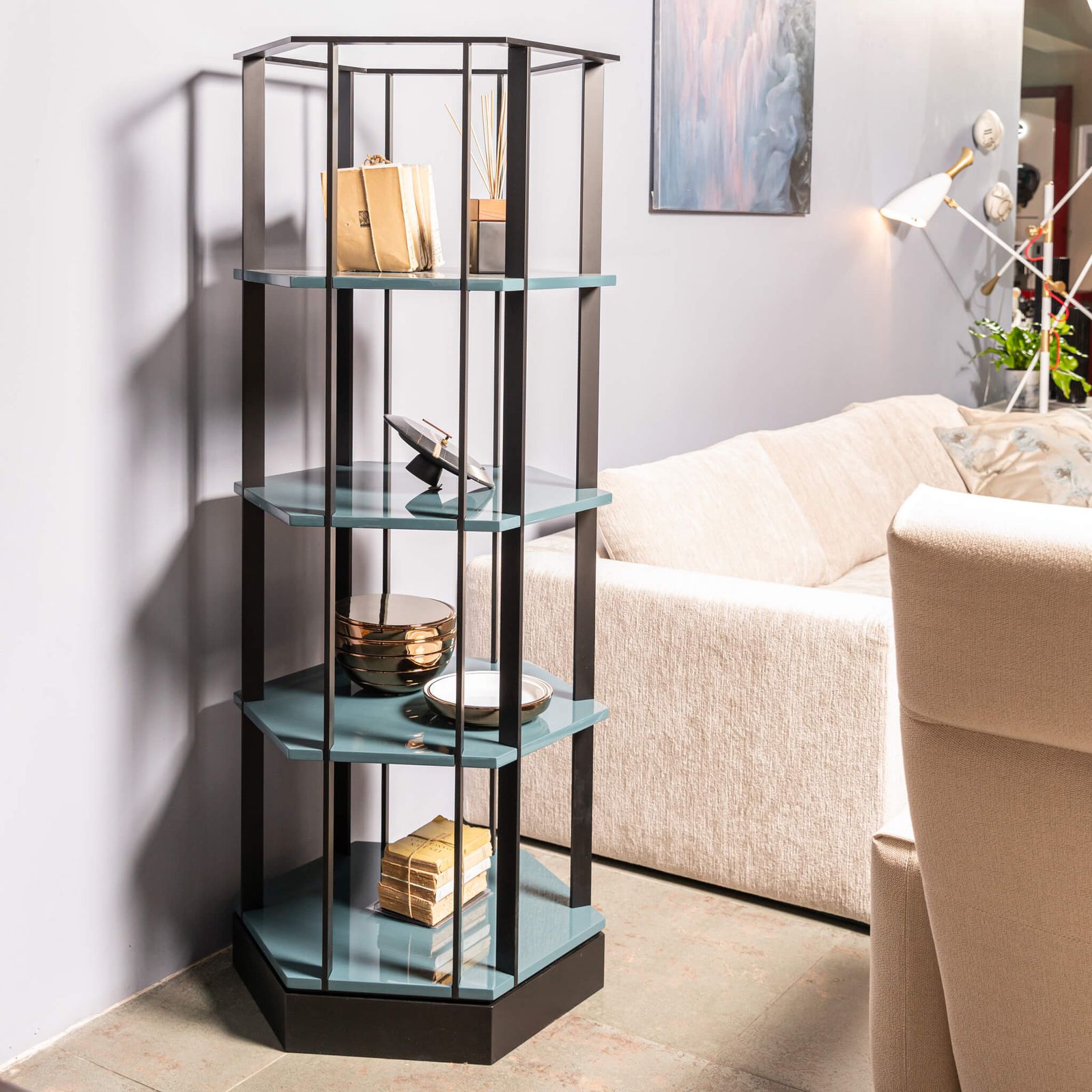 Meridiani Стеллаж Sebastian от Meridiani — в интерьере