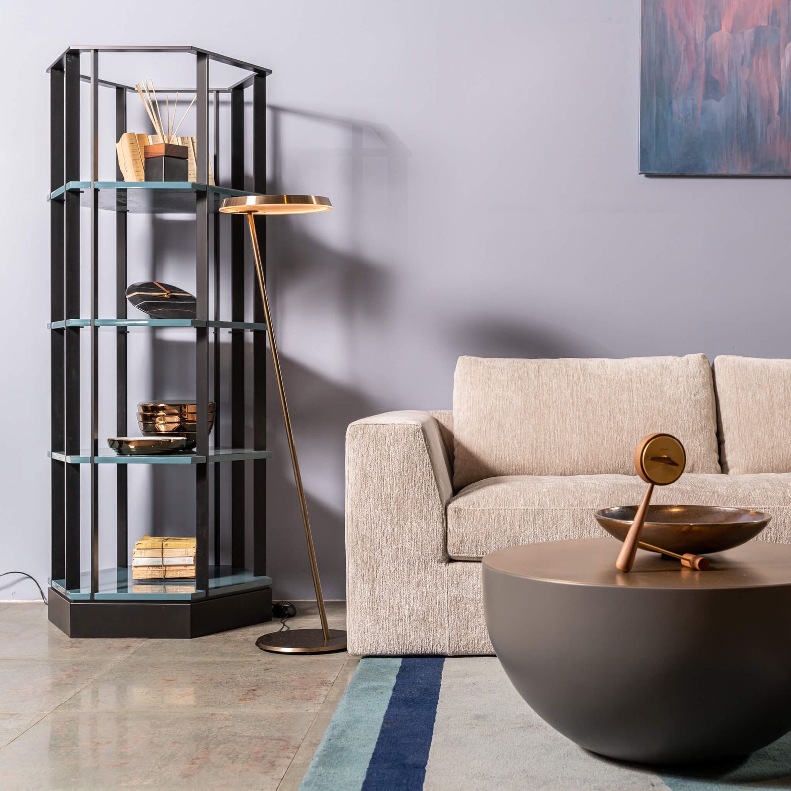 Meridiani Стеллаж Sebastian от Meridiani — в интерьере