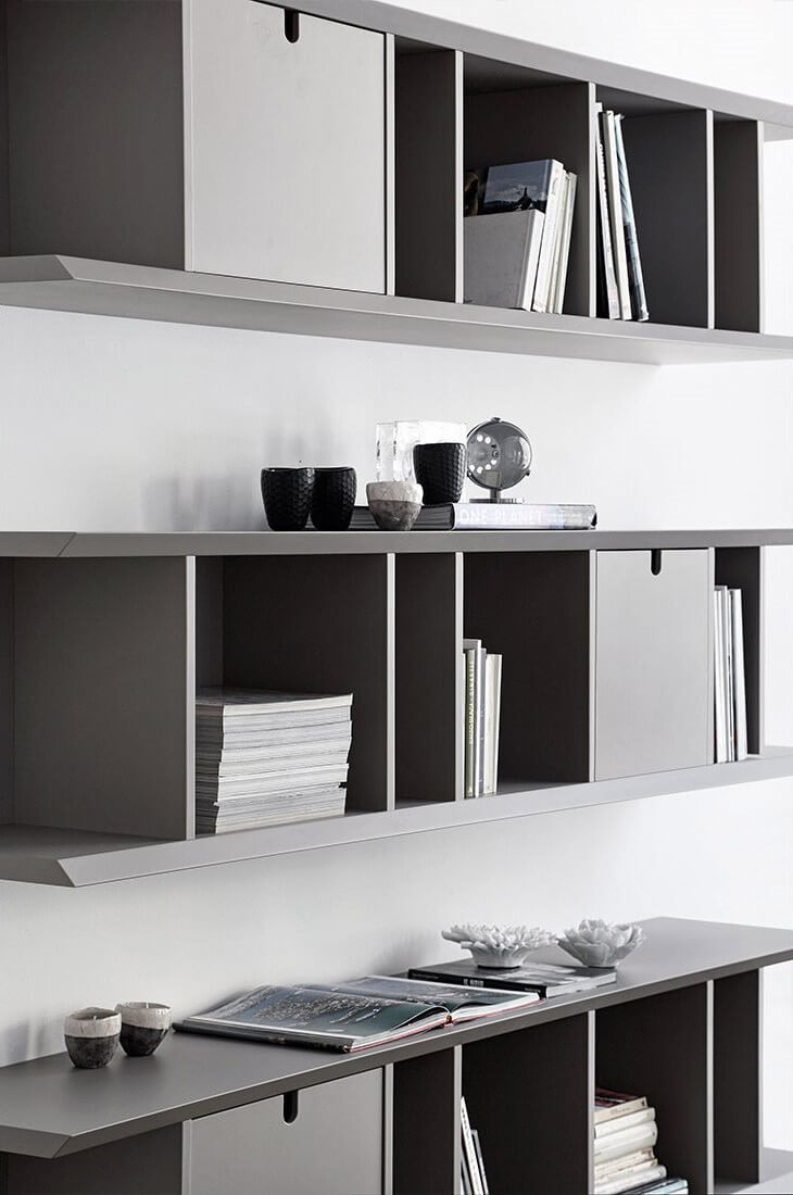 Meridiani Стеллаж Harris от Meridiani — в интерьере