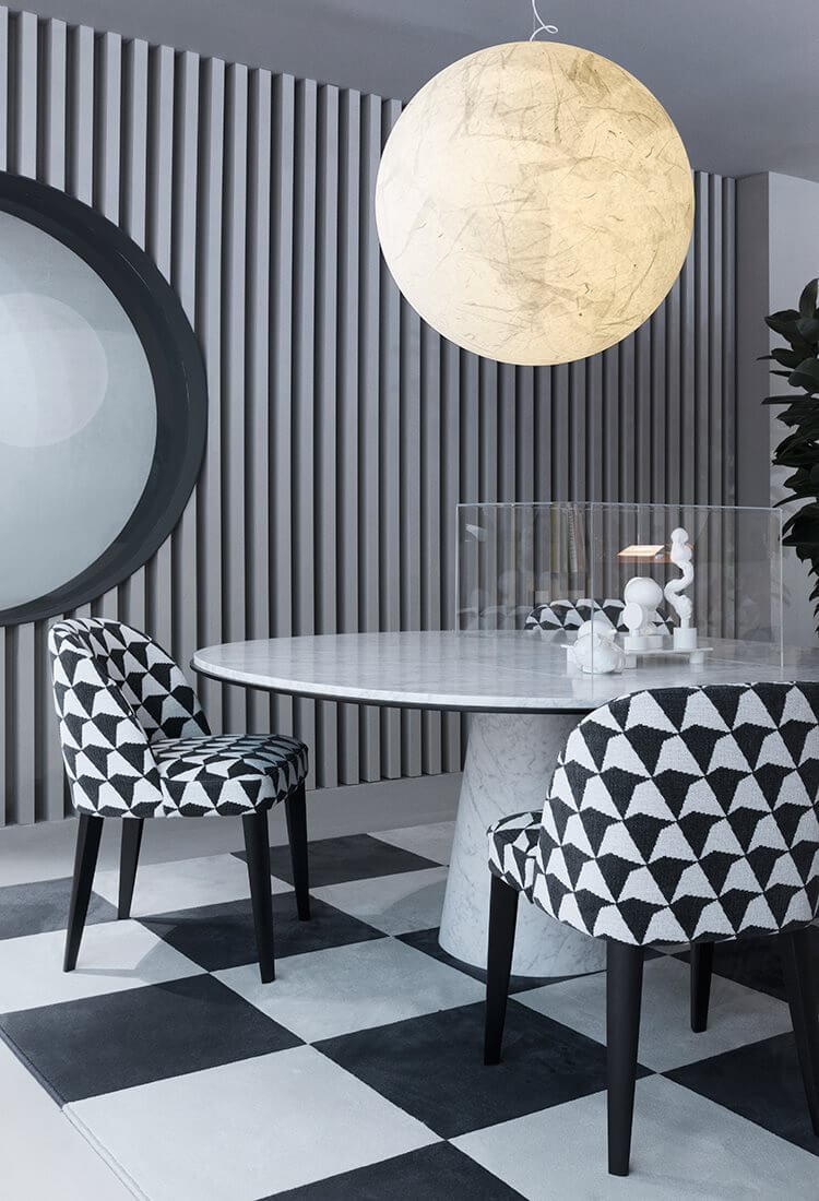Meridiani Стул Odette от Meridiani — в интерьере