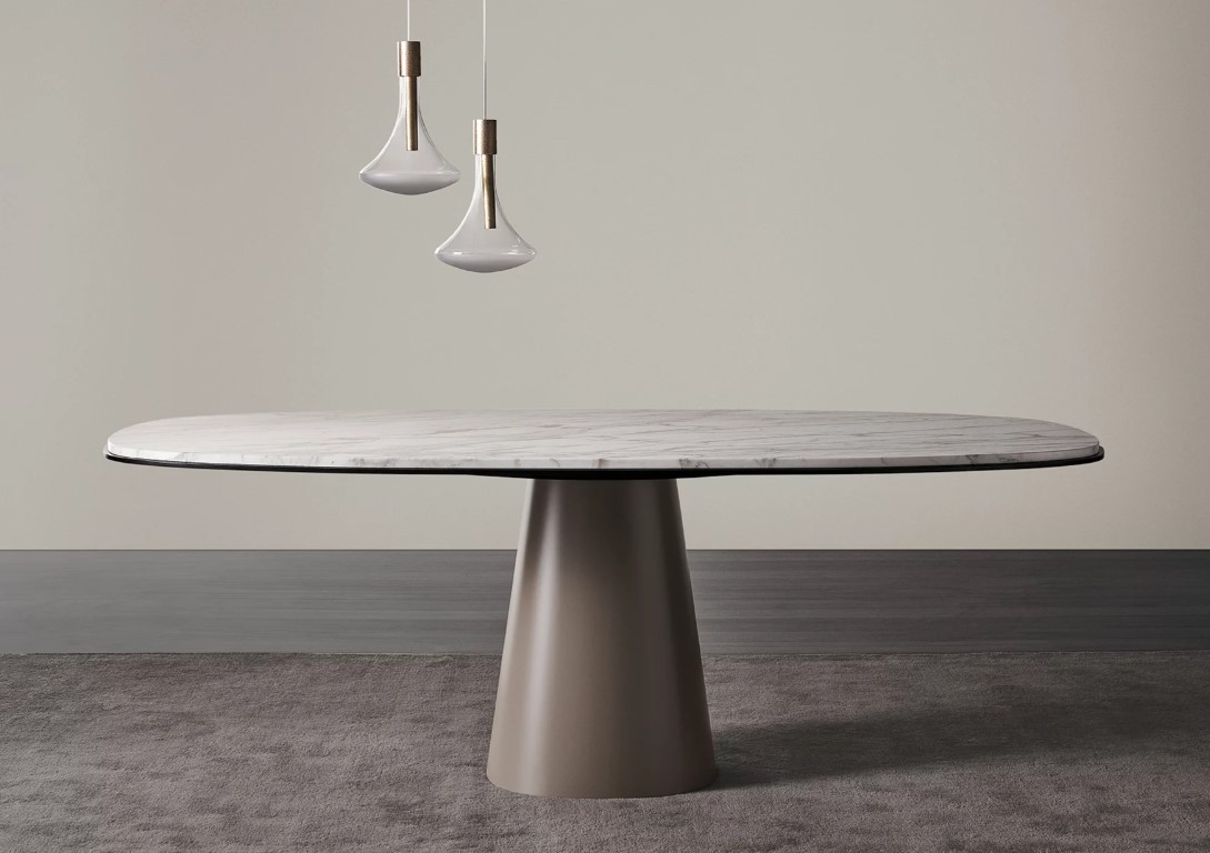 Meridiani Стол Owen от Meridiani — в интерьере