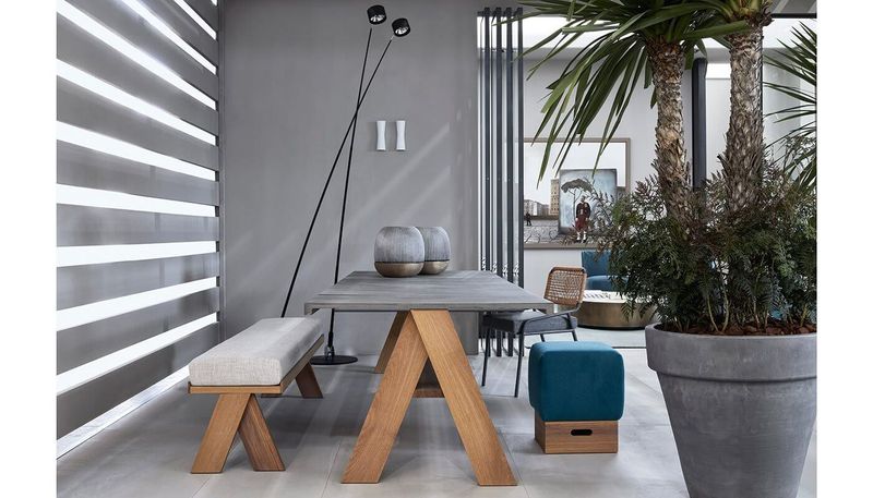Meridiani Уличная скамья Joi Bench от Meridiani
