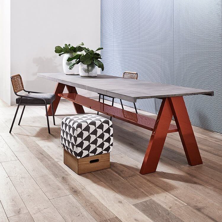 Meridiani Пуф Match Pouf от Meridiani — в интерьере