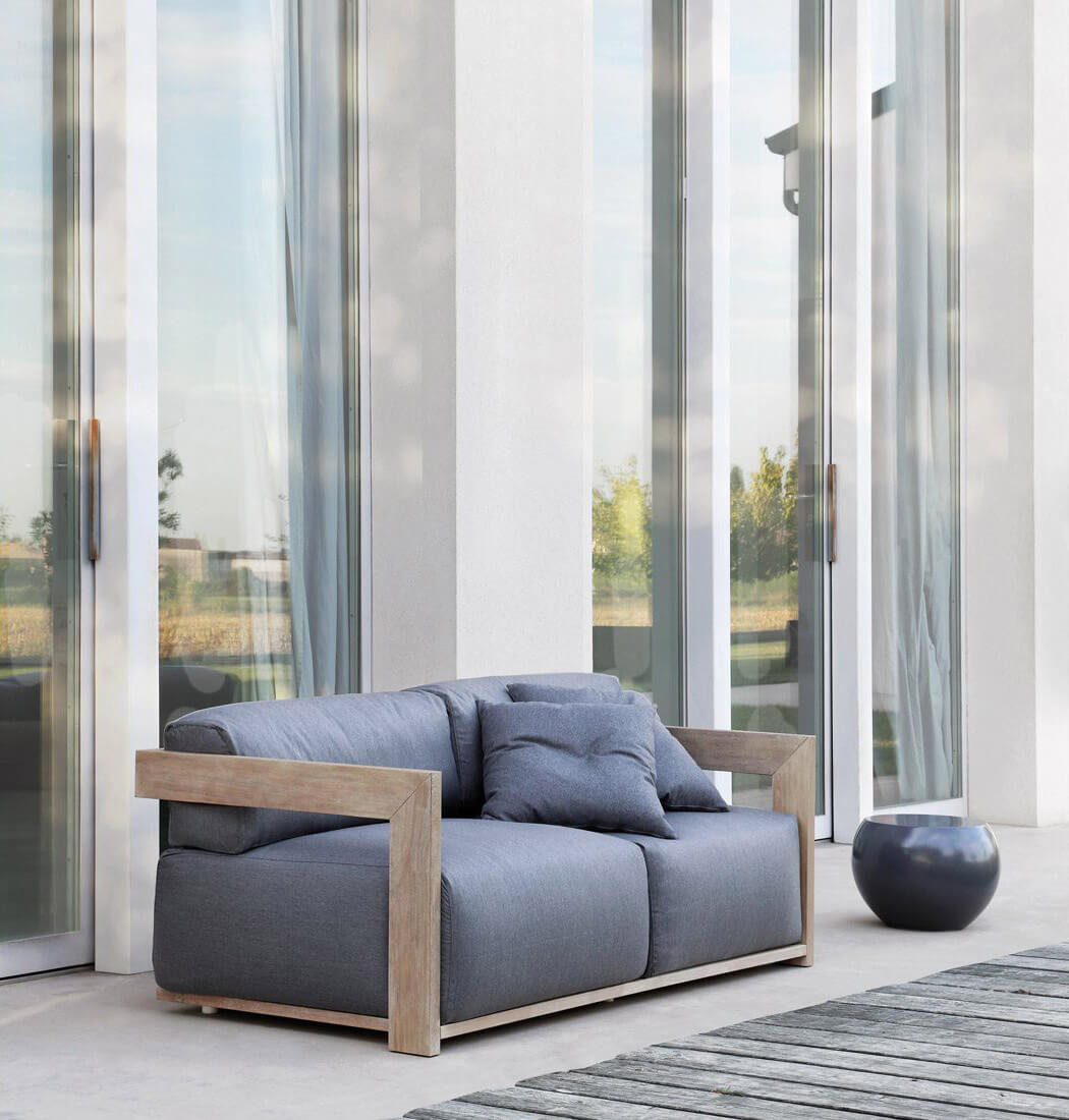 Meridiani Уличное кресло Claud от Meridiani — в интерьере