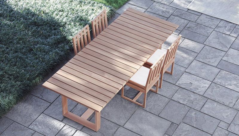 Meridiani Уличный стул Square от Meridiani