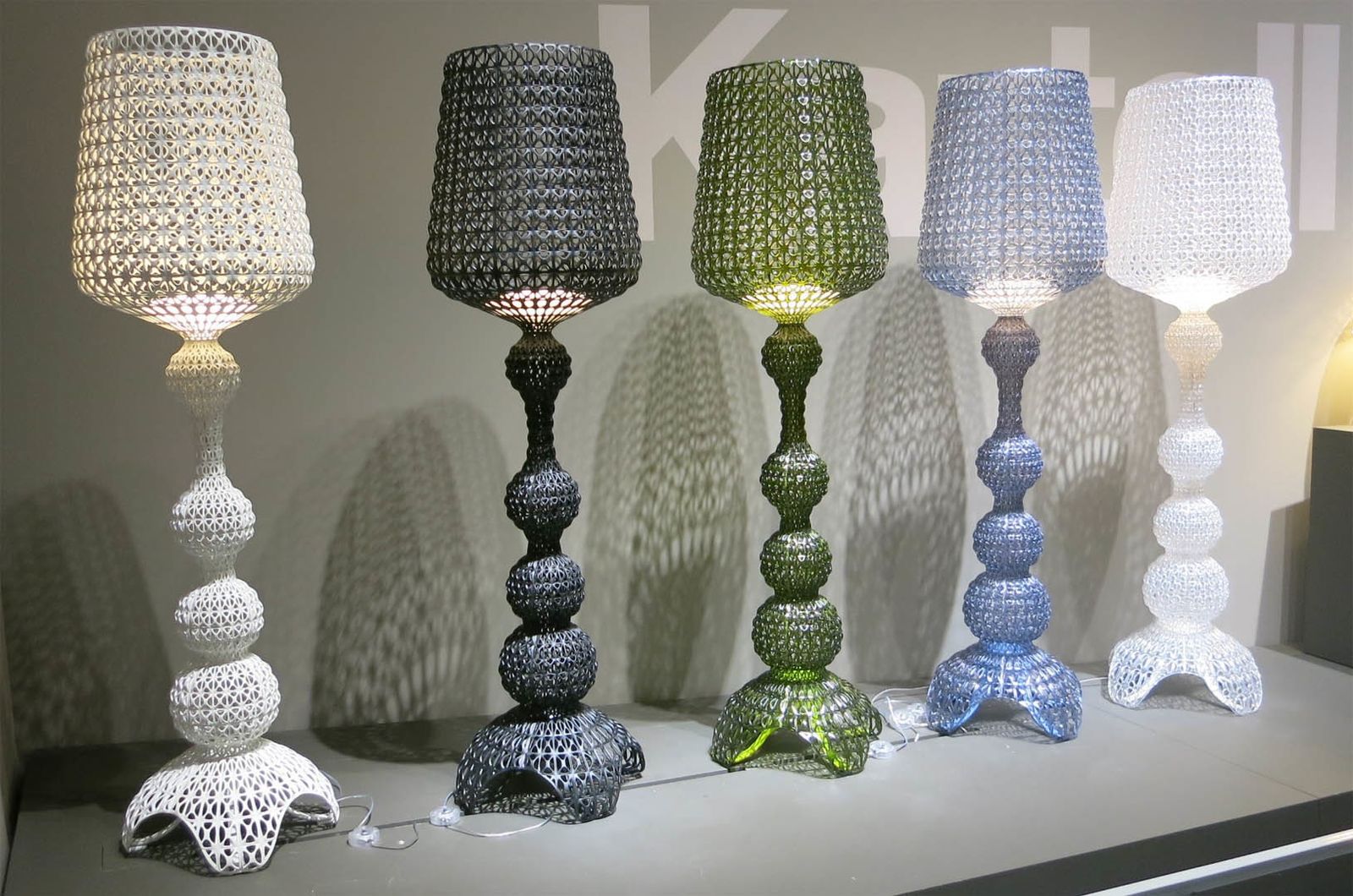 Kartell Торшер Kabuki Cristallo от Kartell — в интерьере