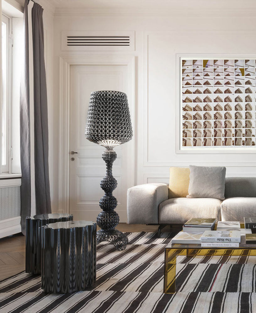 Kartell Торшер Kabuki Cristallo от Kartell — в интерьере