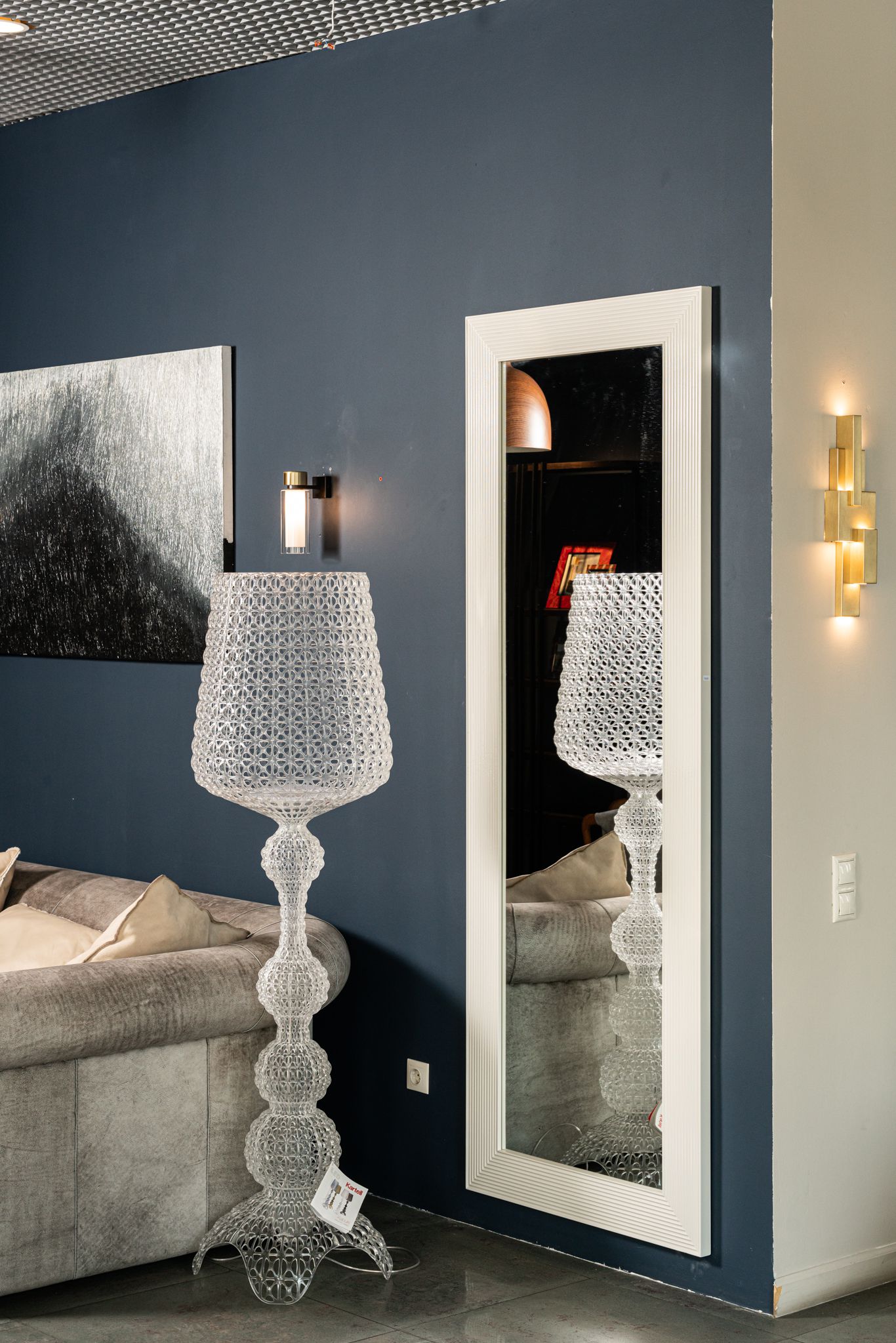 Kartell Торшер Kabuki Cristallo от Kartell — в интерьере