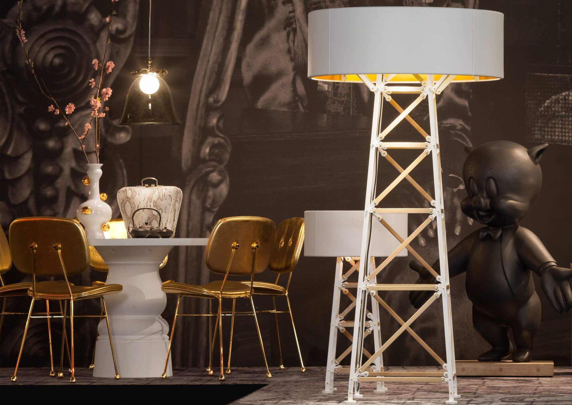Moooi Торшер Construction от Moooi — в интерьере