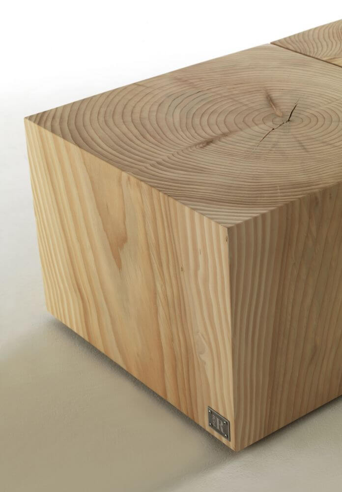 Riva 1920 Журнальный столик Eco Block от Riva 1920 — в интерьере