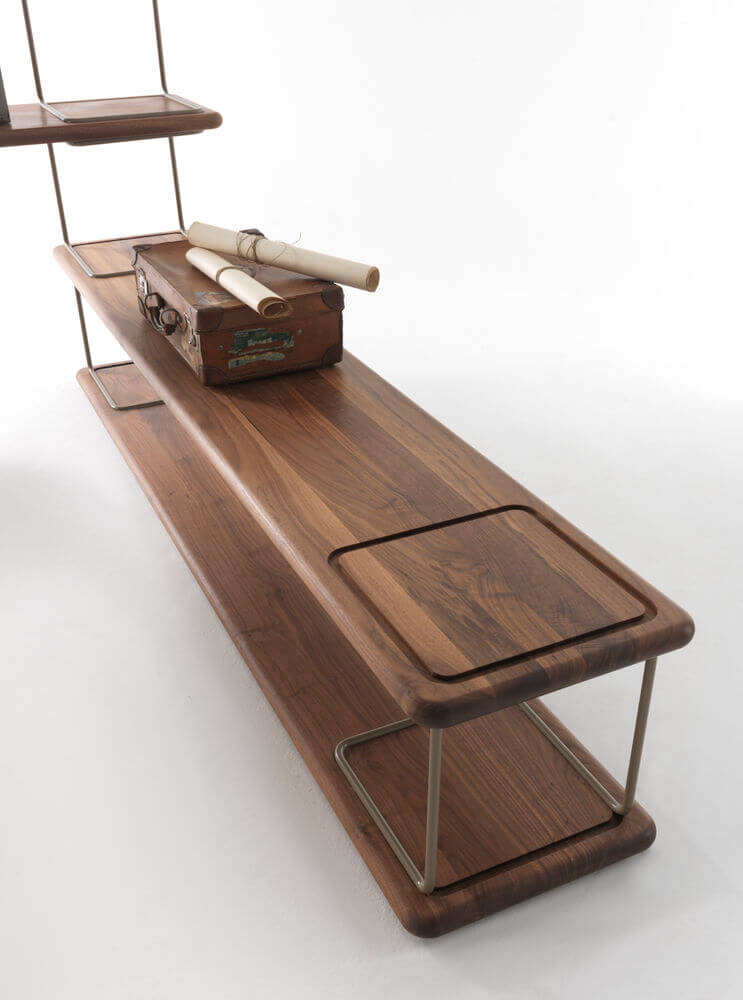 Riva 1920 Стеллаж Tubular от Riva 1920 — в интерьере