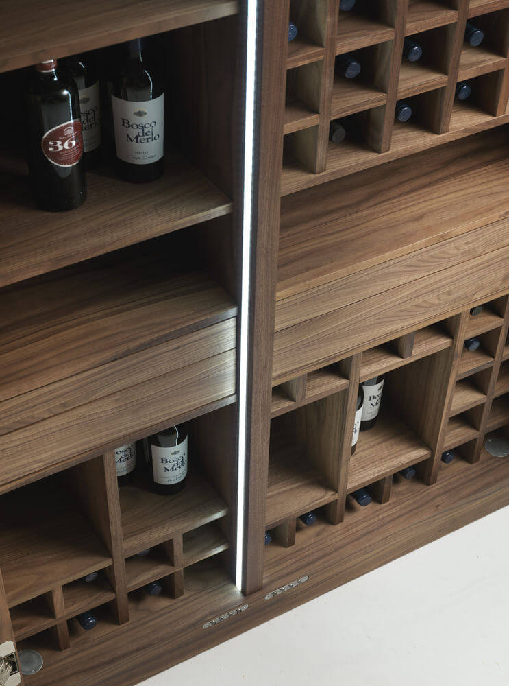 Riva 1920 Буфет Cambusa Wine & Wine Jumbo от Riva 1920 — в интерьере