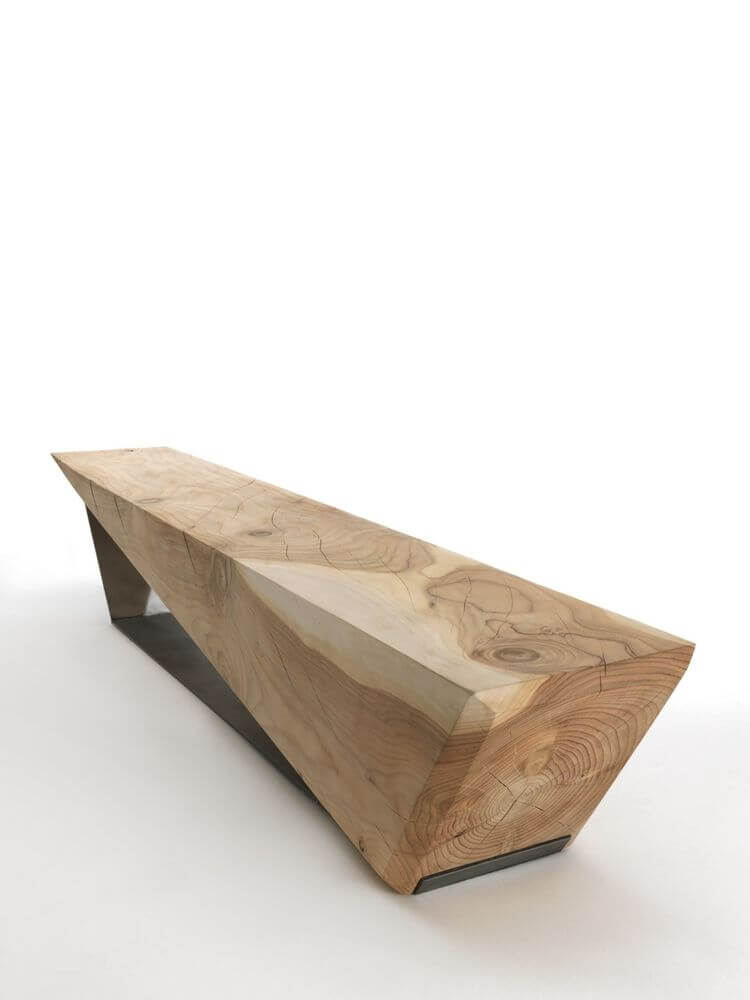 Riva 1920 Скамья Wedge от Riva 1920 — в интерьере