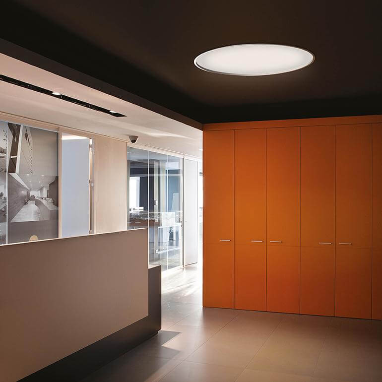 Vibia Потолочный светильник Big Built-In 0543/44 от Vibia — в интерьере
