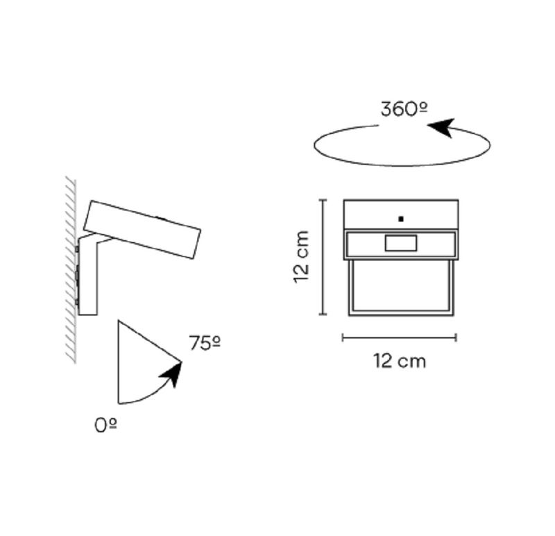Vibia Бра Alpha 7940/ 7942 от Vibia
