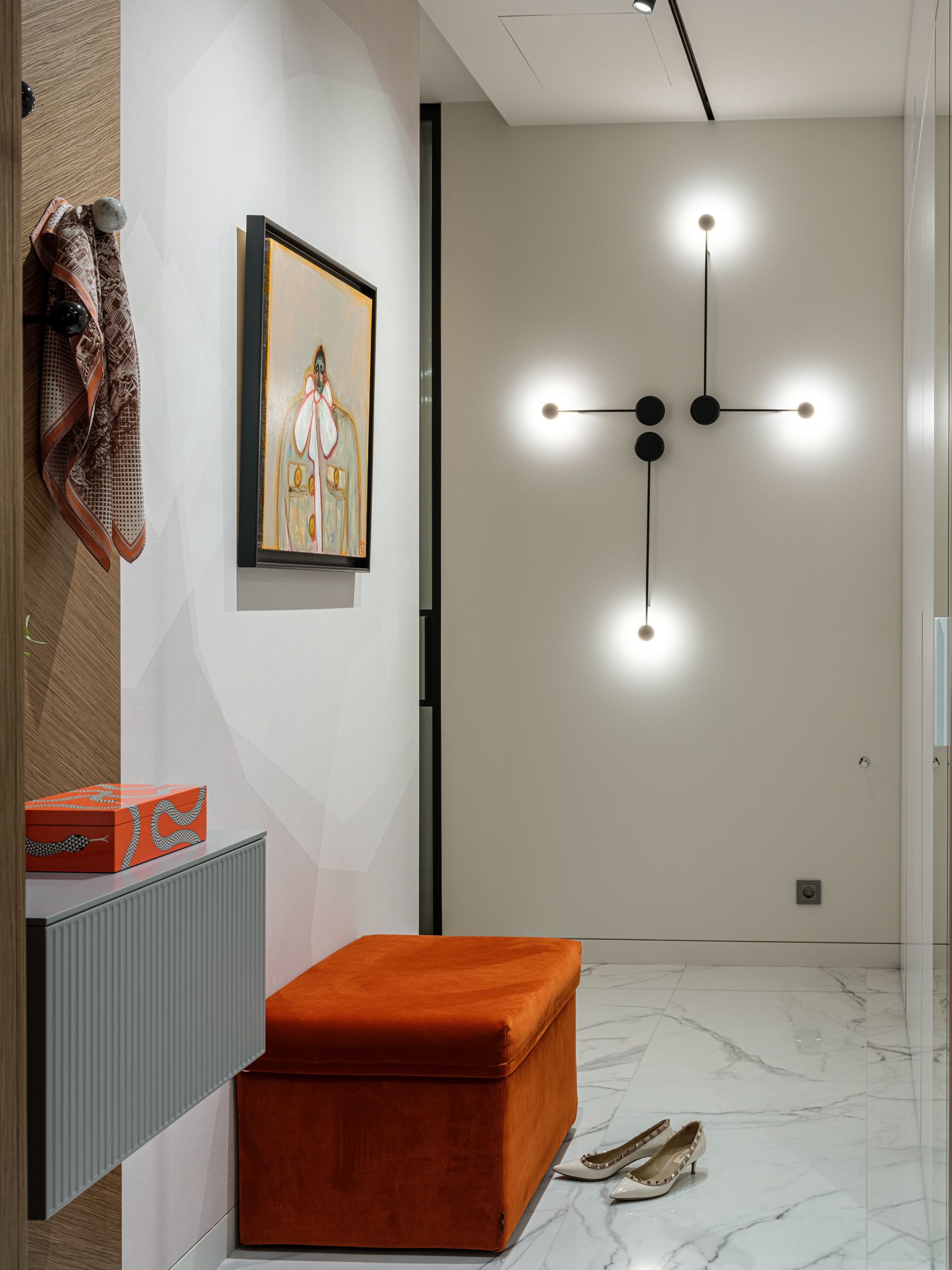 Vibia Бра Pin 1694 black от Vibia — в интерьере