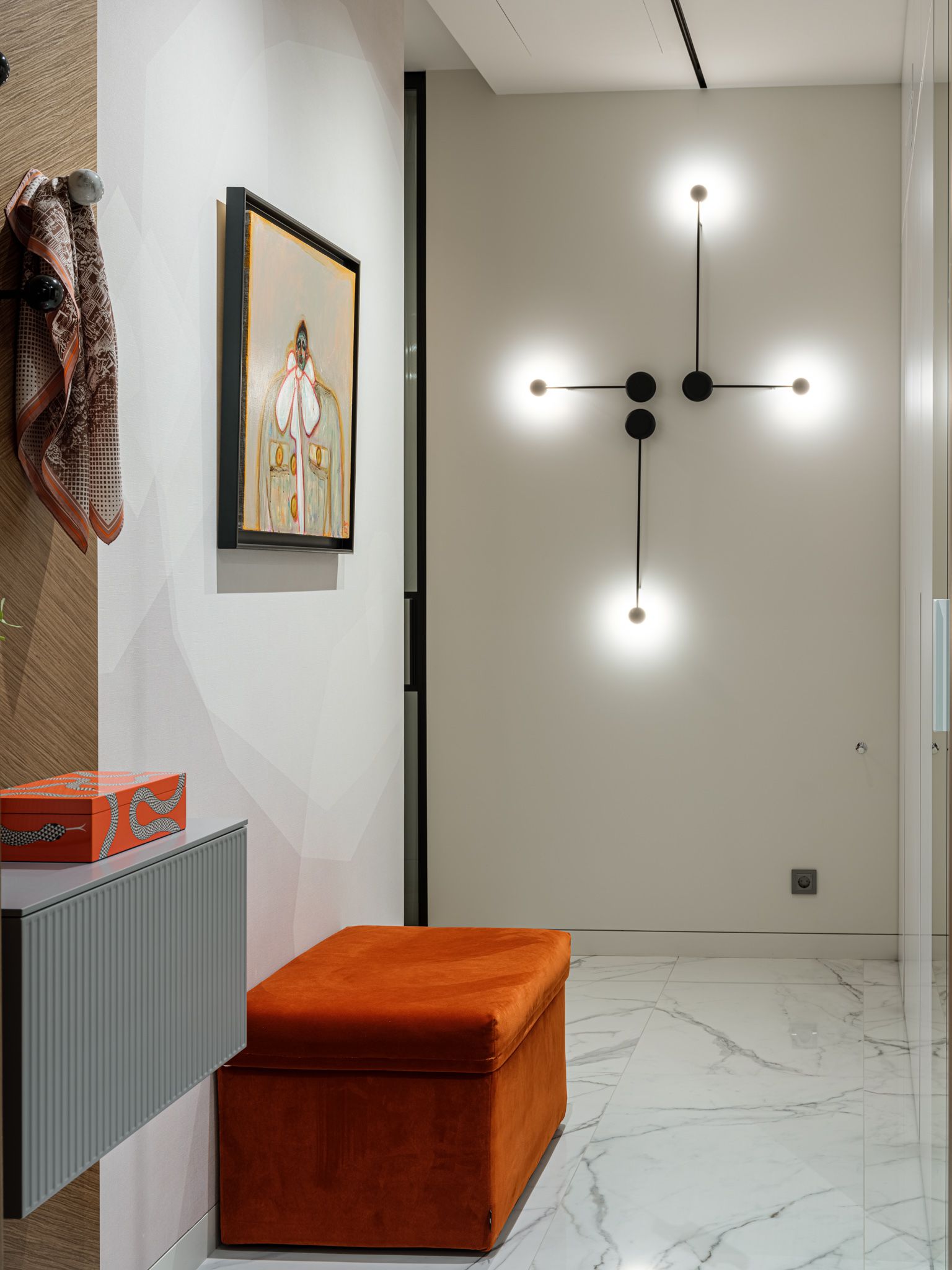 Vibia Бра Pin 1694 black от Vibia — в интерьере