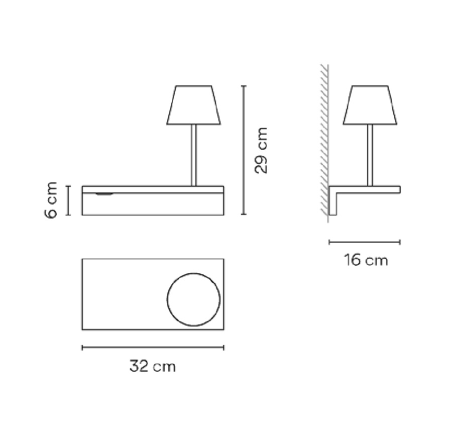 Vibia Бра Suite Wall от Vibia