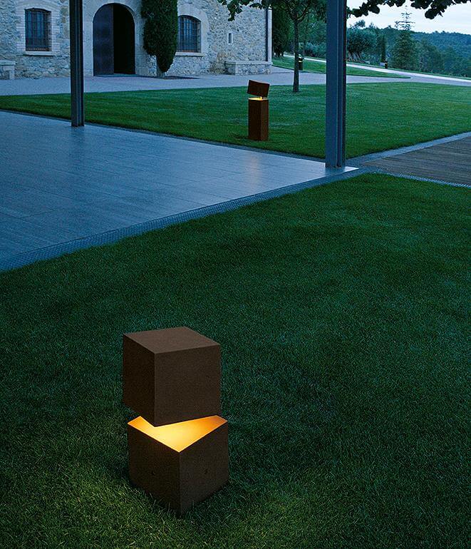 Vibia Садово-парковый светильник Break 4108 от Vibia — в интерьере