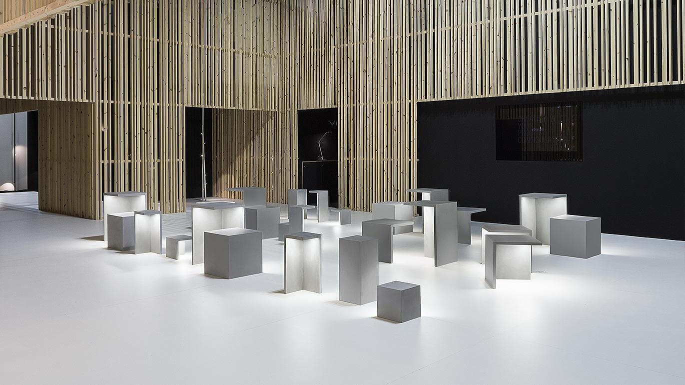 Vibia Садово-парковый светильник Empty 4125 от Vibia — в интерьере