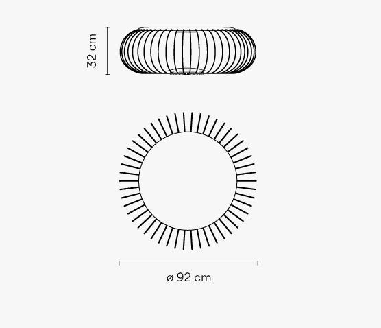 Vibia Садово-парковый светильник Meridiano 4710 от Vibia