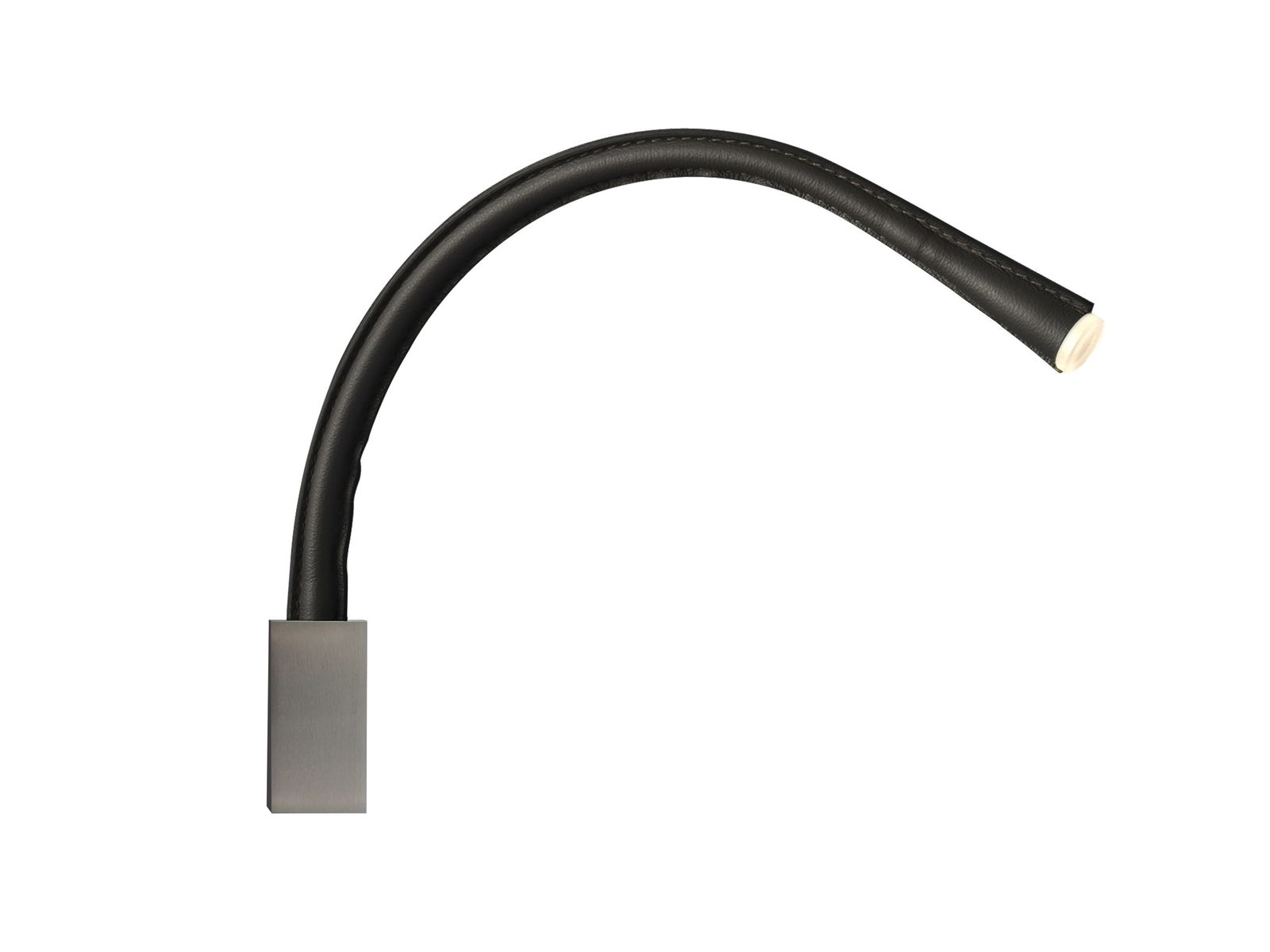 Contardi Бра Flexiled Ap Avorio leather satin nickel от Contardi