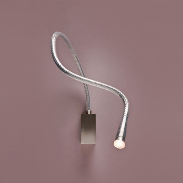 Contardi Бра Flexiled Ap Avorio leather satin nickel от Contardi — в интерьере