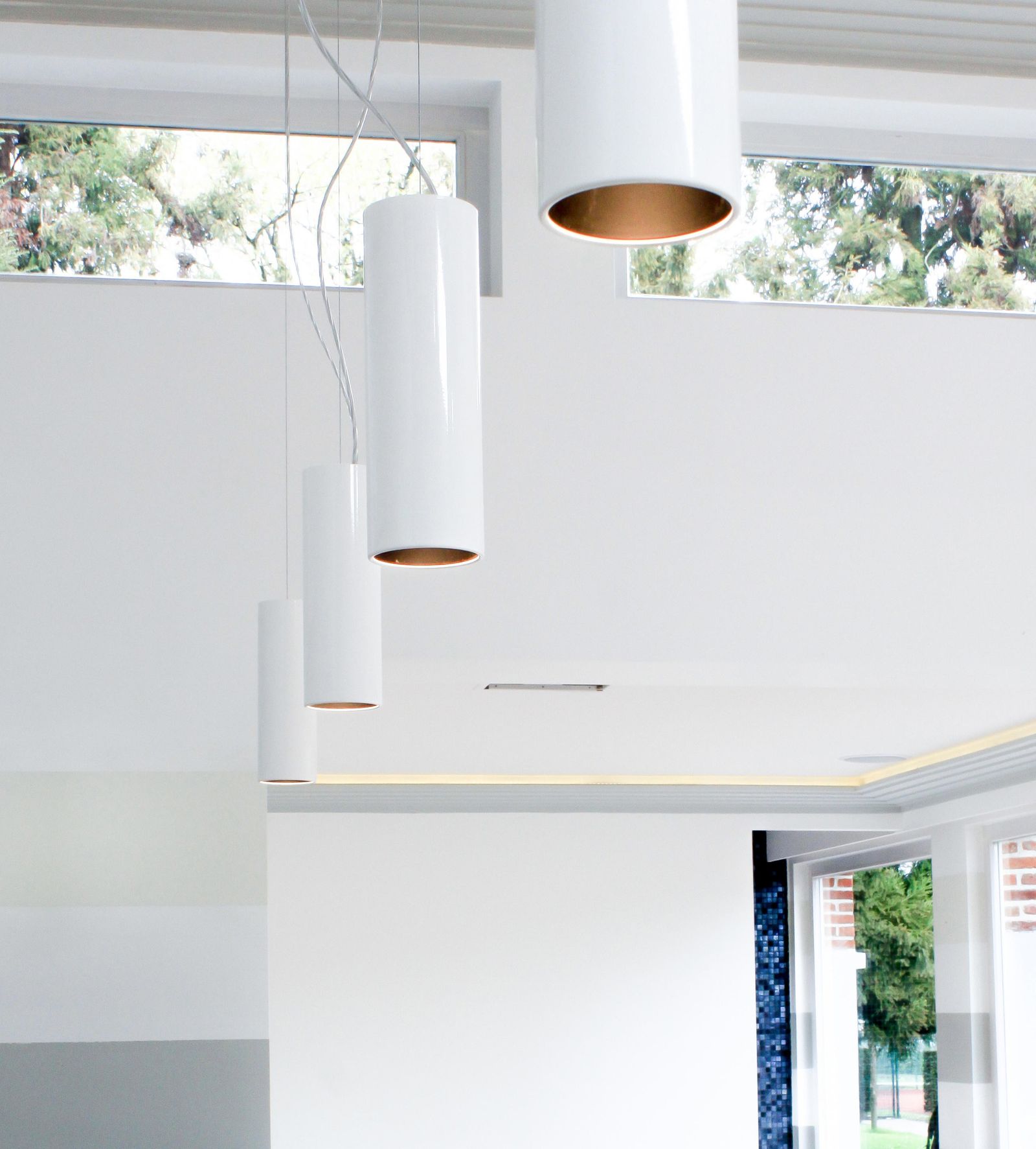 Flos Подвесной светильник Kap Surface/Suspension от Flos — в интерьере