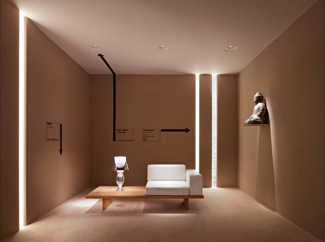 Flos Встраиваемый светильник Softprofile Smooth от Flos — в интерьере