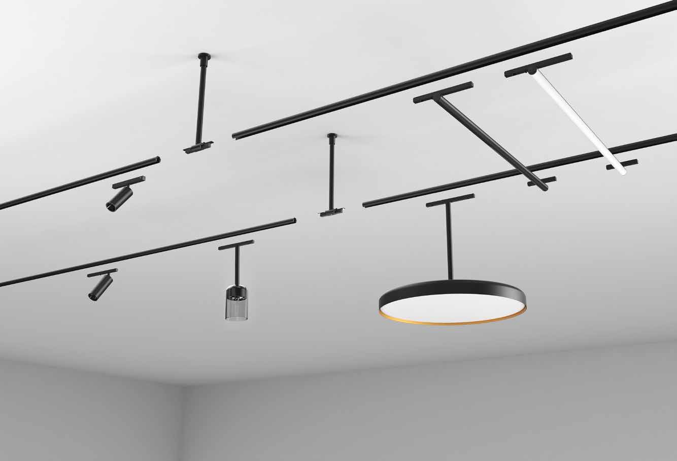 Flos Трековая система Infra-Structure от Flos — в интерьере