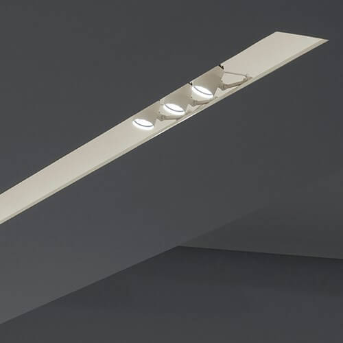 Flos Трековый светильник Light Cut Mini от Flos — в интерьере