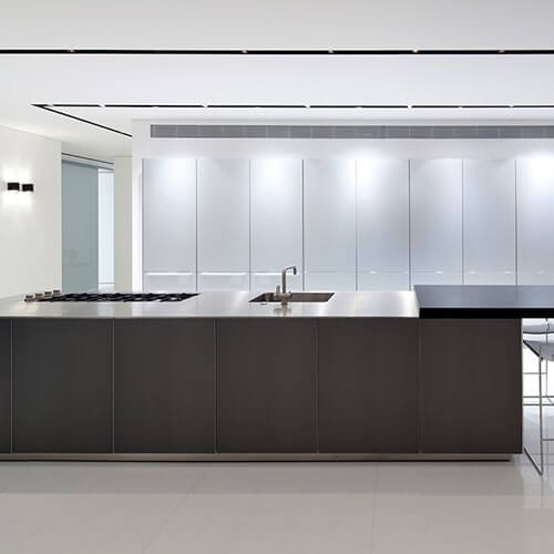 Flos Трековый светильник Light Cut Mini от Flos — в интерьере