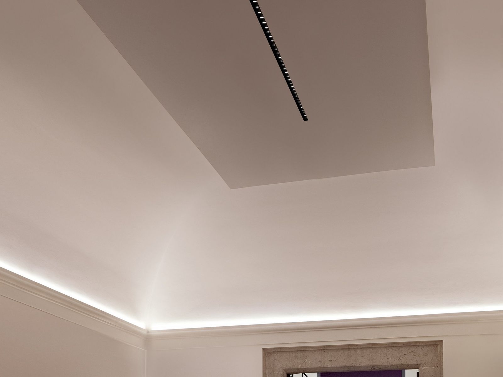 Flos Встраиваемый светильник The Black Line от Flos — в интерьере