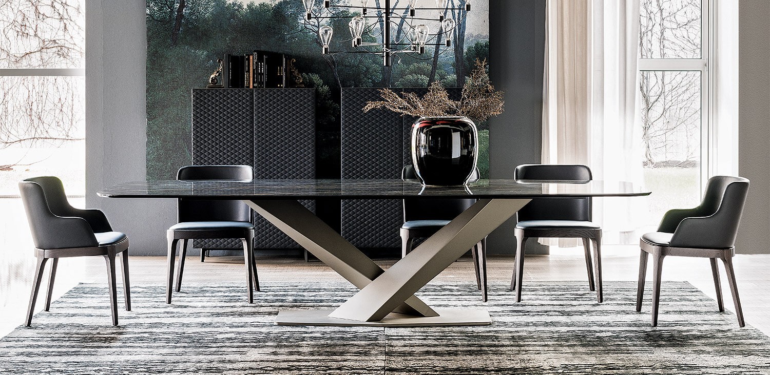 Cattelan Italia Стол Stratos от Cattelan Italia — в интерьере