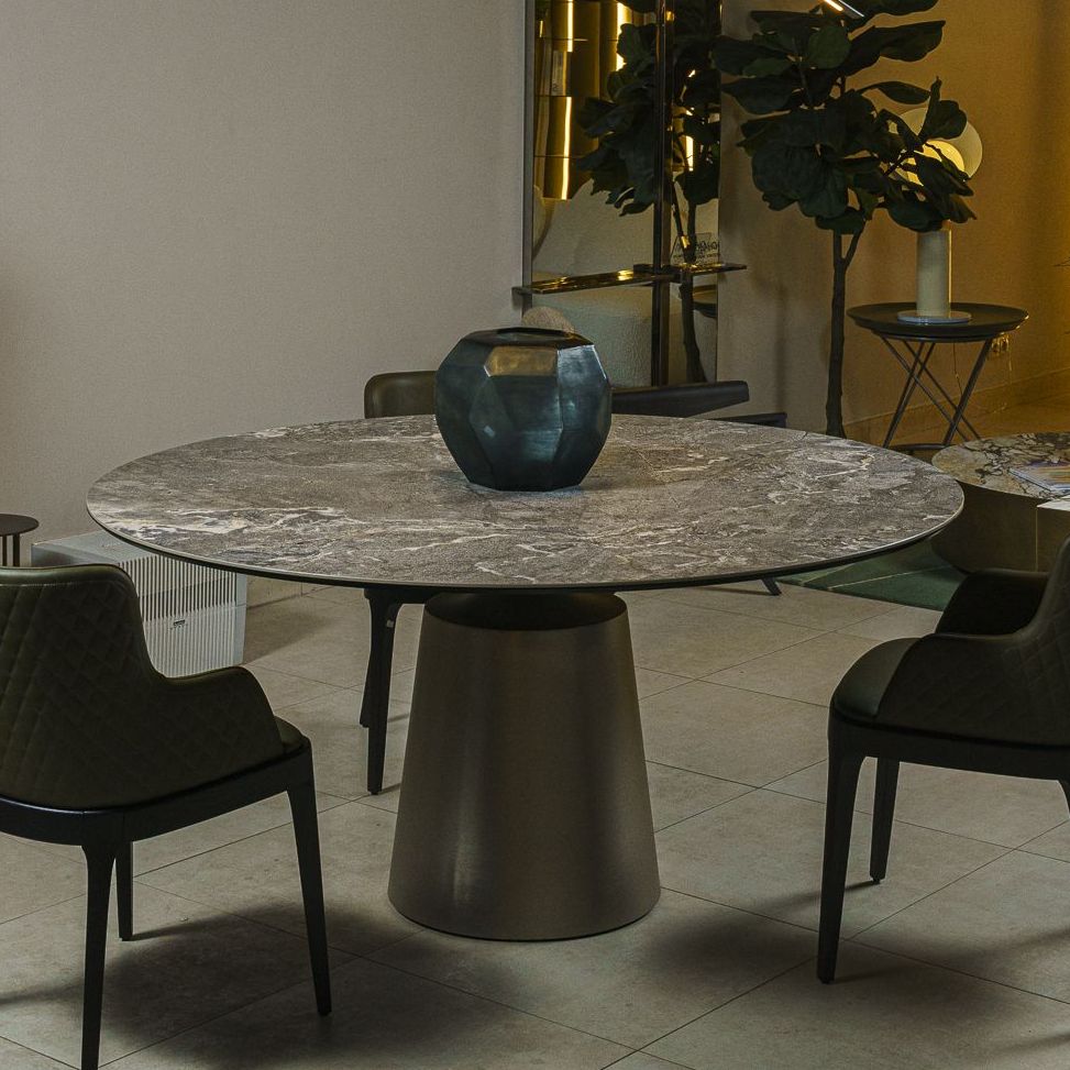 Cattelan Italia Стол Yoda Keramik Round KM13 Arenal от Cattelan Italia — в интерьере