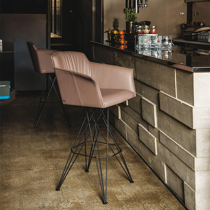 Cattelan Italia Барный стул Flaminio от Cattelan Italia — в интерьере