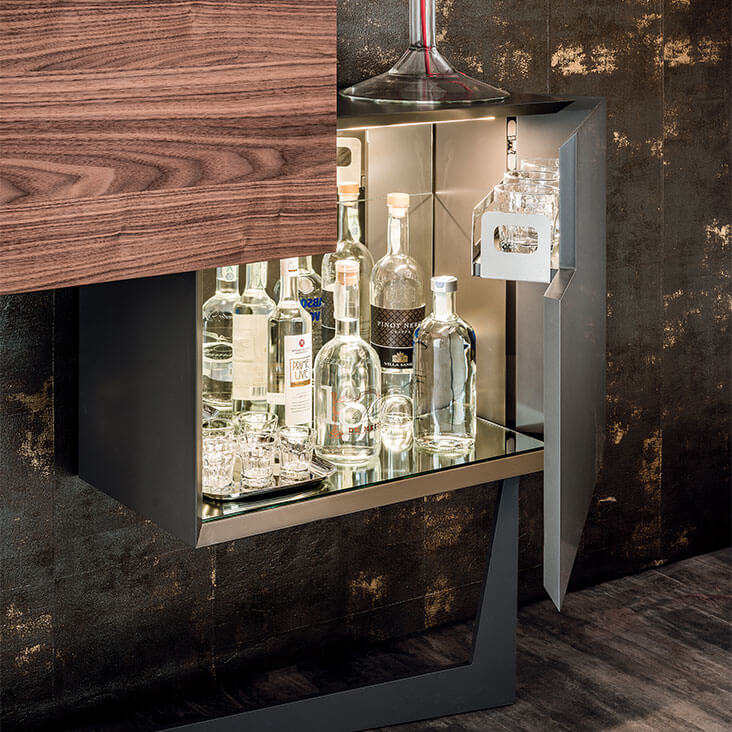 Cattelan Italia Бар Portos от Cattelan Italia — в интерьере