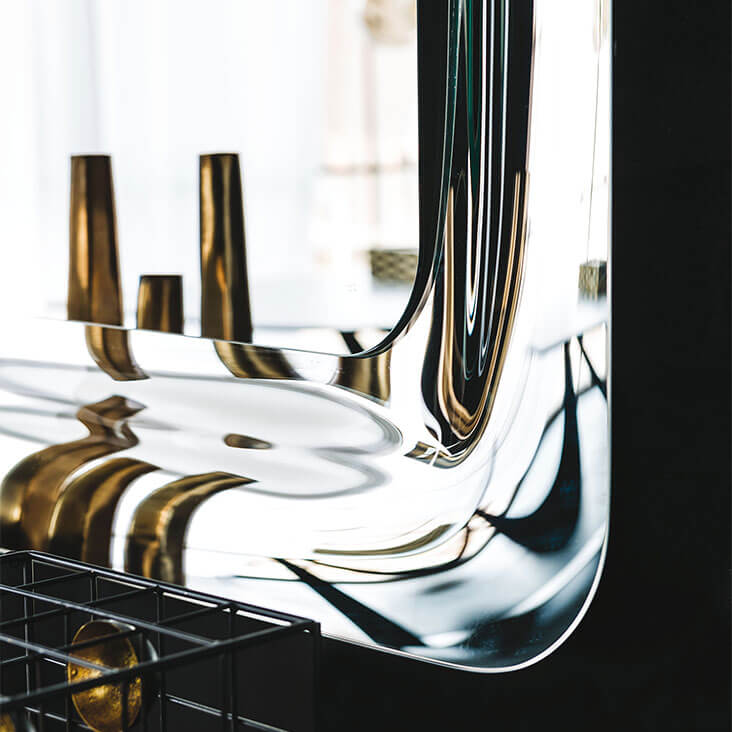 Cattelan Italia Зеркало Glenn от Cattelan Italia — в интерьере