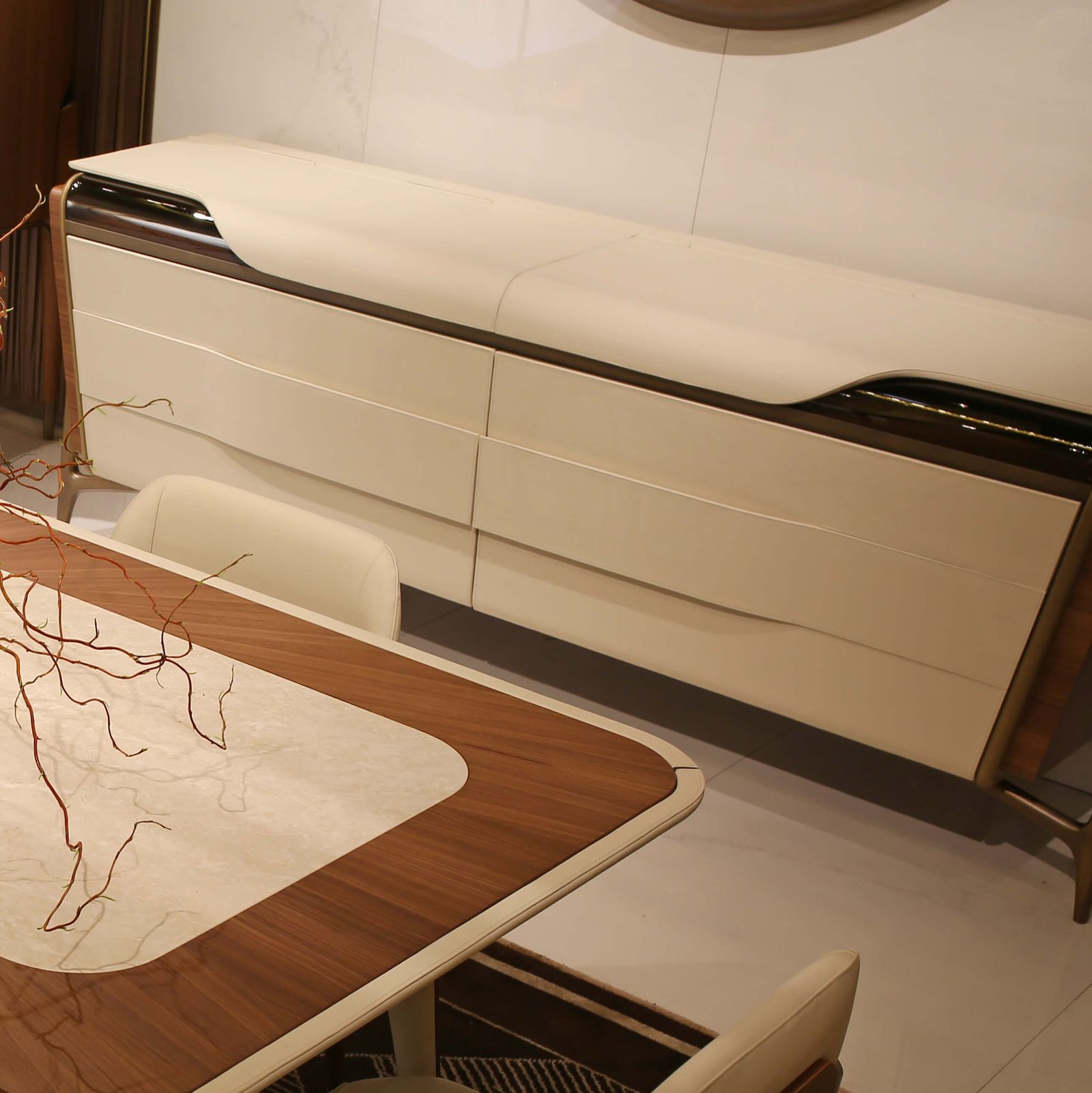 Turri Spa Креденция Melting Light от Turri Spa — в интерьере