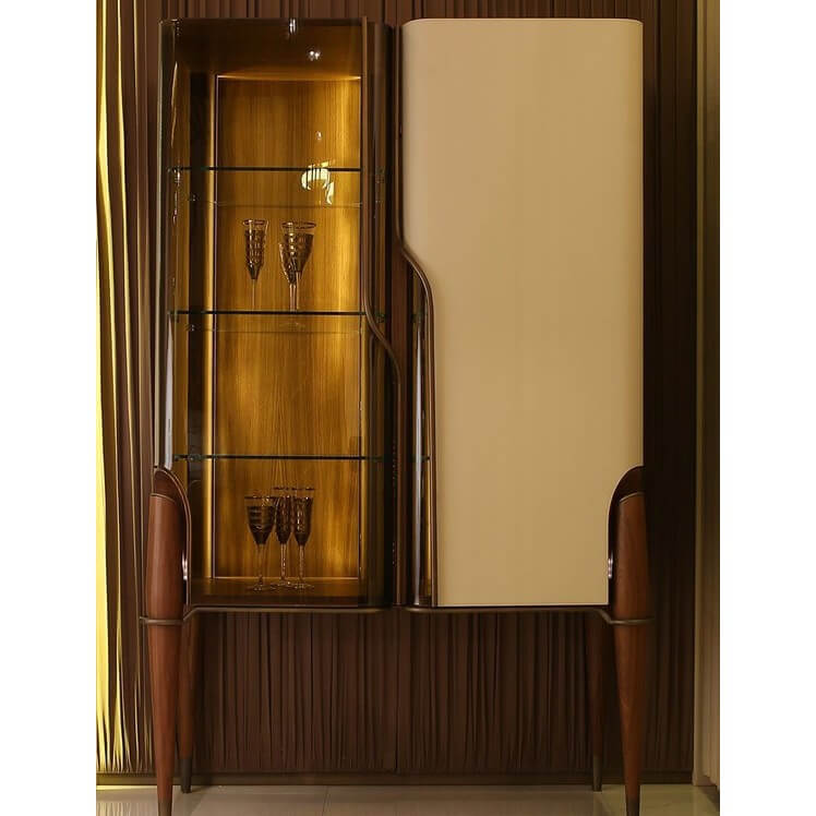 Turri Spa Витрина Melting Light от Turri Spa — в интерьере