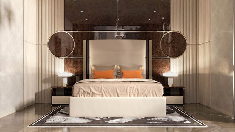 Turri Spa Прикроватная тумбочка Plaza от Turri Spa