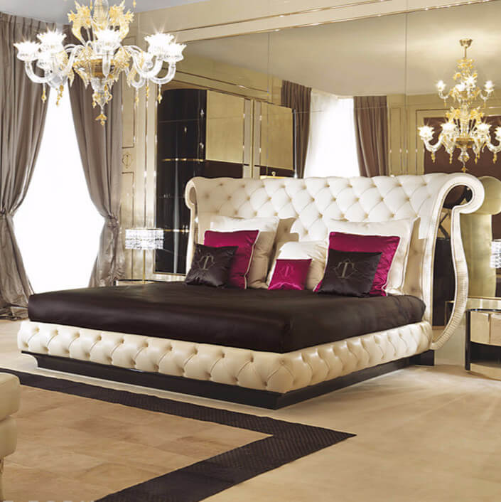 Turri Spa Кровать Couture от Turri Spa — в интерьере