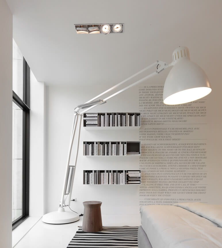 Baxter Торшер белый Great-jj от Baxter — в интерьере