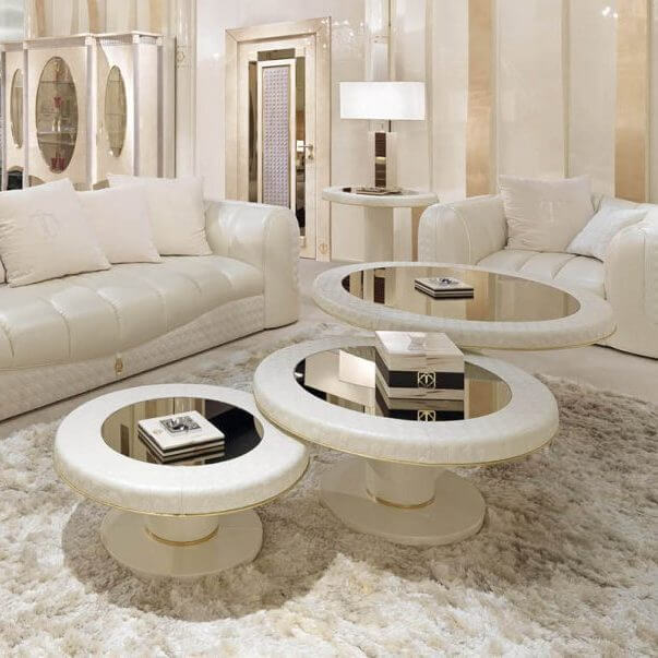 Turri Spa Журнальный столик Caractere от Turri Spa — в интерьере