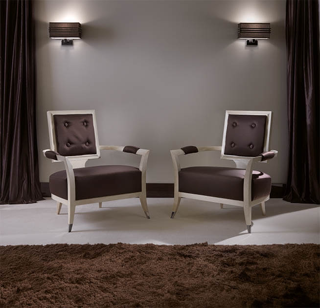 Turri Spa Кресло Ellington от Turri Spa — в интерьере