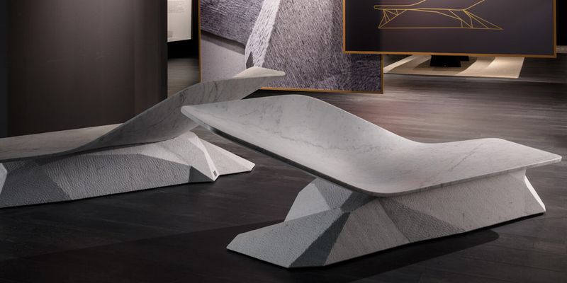 Draenert Шезлонг Marble Wing от Draenert — в интерьере
