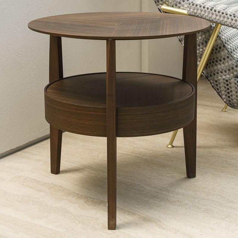 Molteni&C Прикроватный столик с ящиком When Eucalyptus / Oak Black от Molteni & C — в интерьере