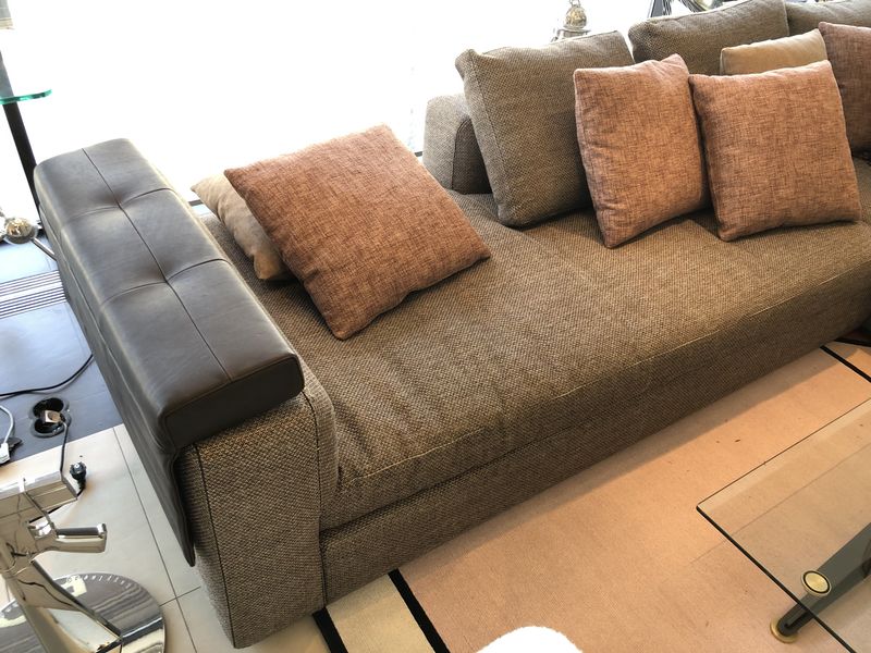 Molteni&C Диван Albert с 7 подушками от Molteni & C — в интерьере