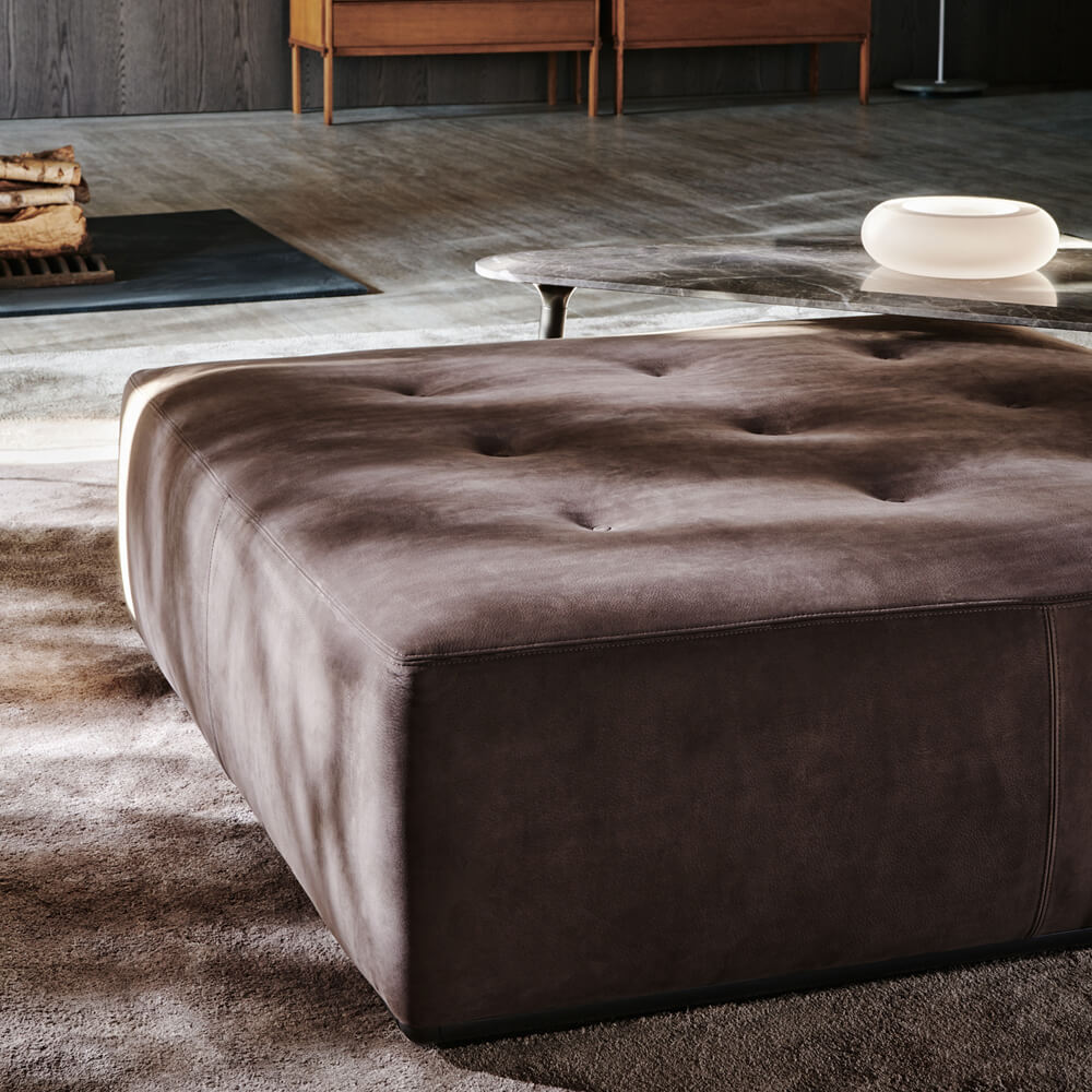 Molteni&C Пуф Euston от Molteni & C — в интерьере
