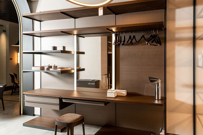 Molteni&C Открытая гардеробная Master Dressing от Molteni & C — в интерьере
